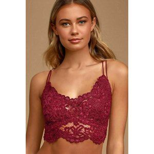 Free People Celine Lace Bralette XS